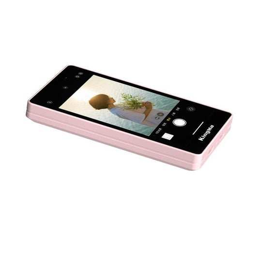 KingMa PH02 MAX Mobile Phone MagSafe Display Screen Selfie Live Streaming Phone Rear Camera(Pink) - Selfie Sticks by KingMa | Online Shopping UK | buy2fix