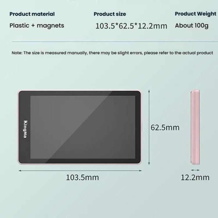 KingMa PH02 MAX Mobile Phone MagSafe Display Screen Selfie Live Streaming Phone Rear Camera(Black) - Selfie Sticks by KingMa | Online Shopping UK | buy2fix