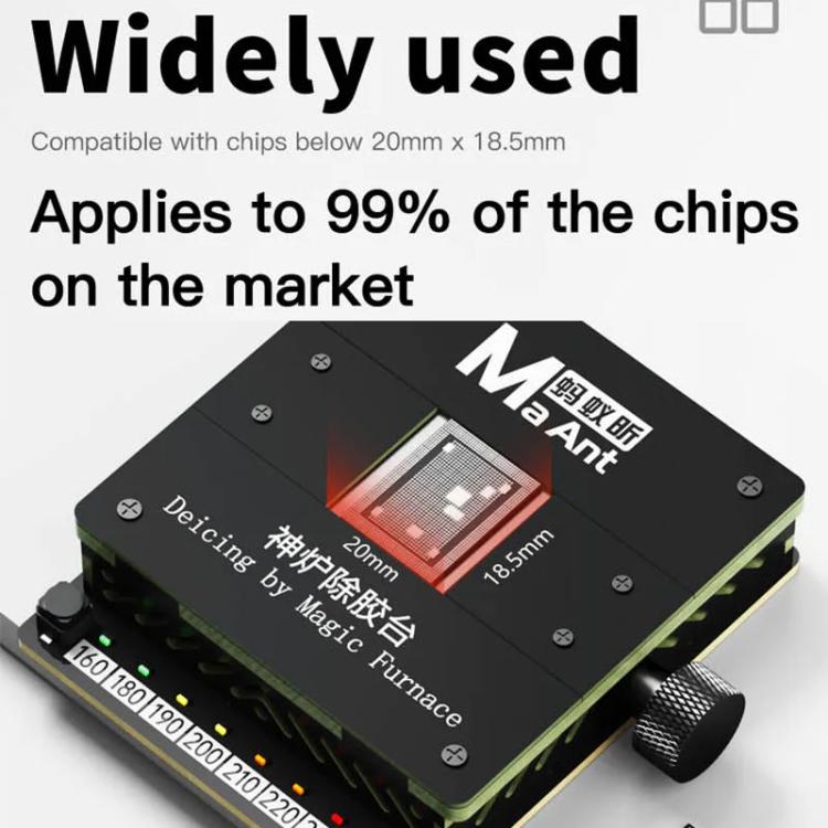 MaAnt SL-2 Cell Phone Fixed CPU Font IC Chip Heating Degumming Platform Repair Tool Fixture - Repair Platform by MaAnt | Online Shopping UK | buy2fix