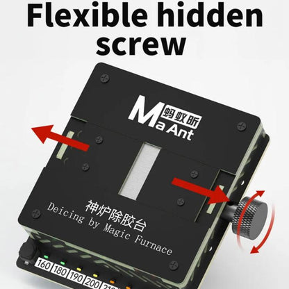 MaAnt SL-2 Cell Phone Fixed CPU Font IC Chip Heating Degumming Platform Repair Tool Fixture - Repair Platform by MaAnt | Online Shopping UK | buy2fix