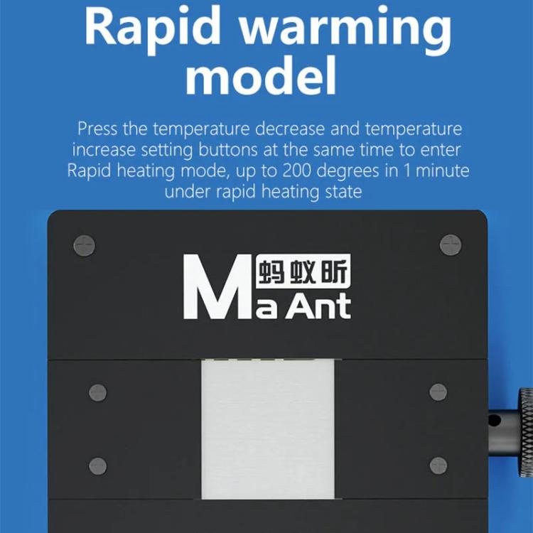 MaAnt SL-2 Cell Phone Fixed CPU Font IC Chip Heating Degumming Platform Repair Tool Fixture - Repair Platform by MaAnt | Online Shopping UK | buy2fix