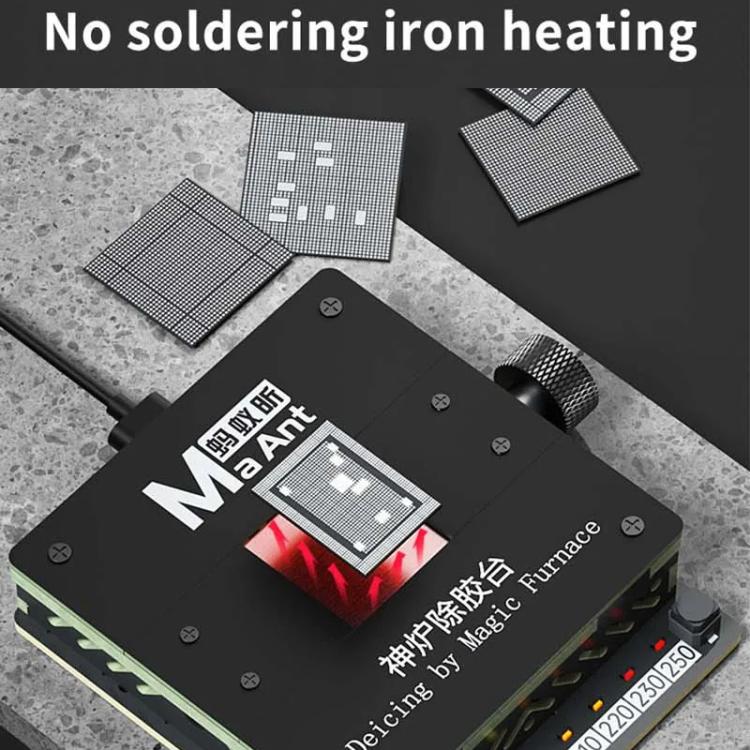 MaAnt SL-2 Cell Phone Fixed CPU Font IC Chip Heating Degumming Platform Repair Tool Fixture - Repair Platform by MaAnt | Online Shopping UK | buy2fix