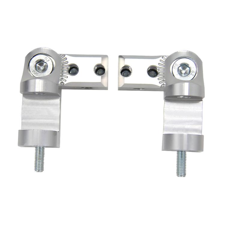 1pair For BMW F800ST / F800GT / F800R / F800S Motorcycle Footrest Lowering Spike Kit - Others by buy2fix | Online Shopping UK | buy2fix