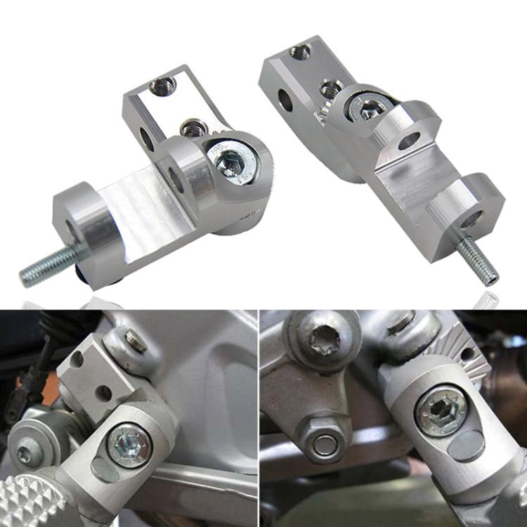 1pair For BMW F800ST / F800GT / F800R / F800S Motorcycle Footrest Lowering Spike Kit - Others by buy2fix | Online Shopping UK | buy2fix