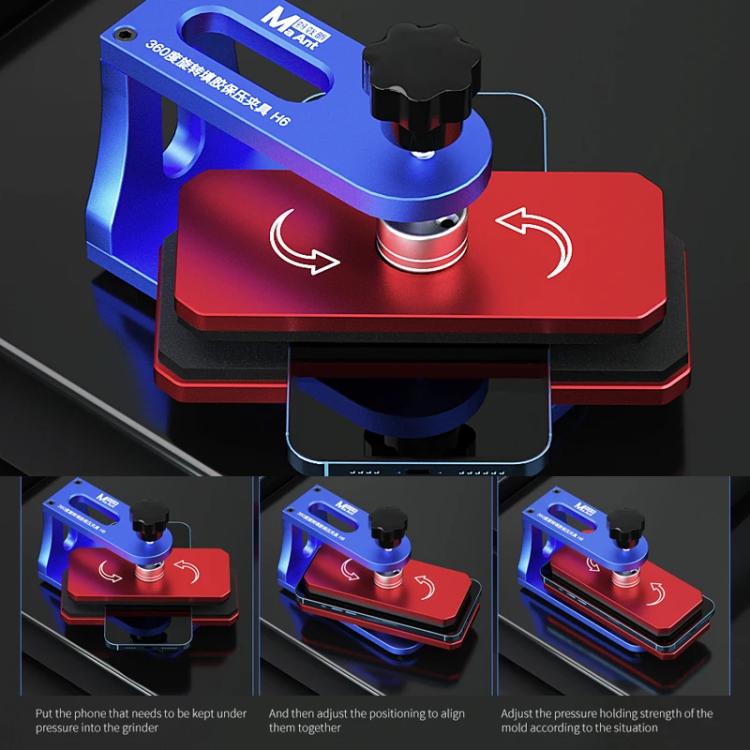 MaAnt H6 Cell Phone Screen Fixing Filling Pressure Holding Clamp - Repair Fixture by MaAnt | Online Shopping UK | buy2fix