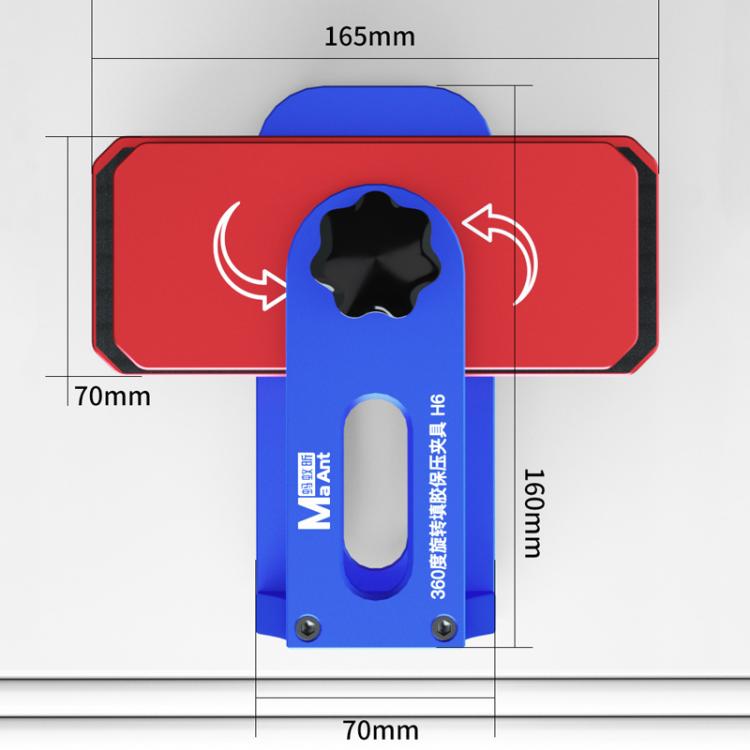 MaAnt H6 Cell Phone Screen Fixing Filling Pressure Holding Clamp - Repair Fixture by MaAnt | Online Shopping UK | buy2fix