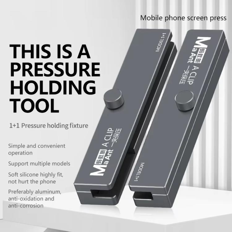 MaAnt 2 In 1 Mobile Phone Flat Panel Screen Fixed Pressure Holding Fixture - Repair Fixture by MaAnt | Online Shopping UK | buy2fix