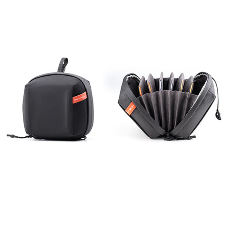 PGYTECH Dustproof Drop-proof Camera UV Filter Storage Bag(Black) - Lens Bag by PGYTECH | Online Shopping UK | buy2fix