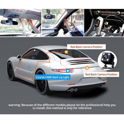 WIFI Connected 4K Three-Lens Car Driving Recorder(G79) - Car DVRs by buy2fix | Online Shopping UK | buy2fix
