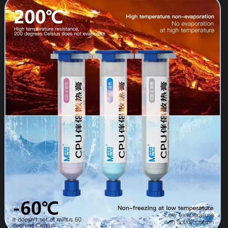 MaAnt Thermal Conductive Silicone Grease CPU Thermal Grease Computer Graphic Card Cooling Universal Thermal Conductive(Blue) - Soldering Paste by MaAnt | Online Shopping UK | buy2fix