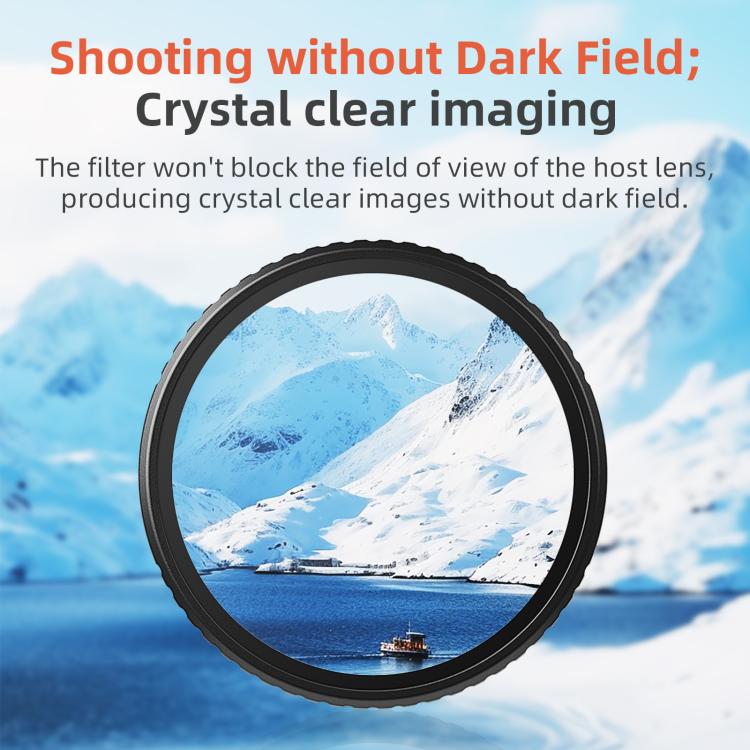 aMagisn Filter For DJI Action 5 Pro / 4 / 3, Spec: ND8+16+32+CPL - Lens Filter by aMagisn | Online Shopping UK | buy2fix