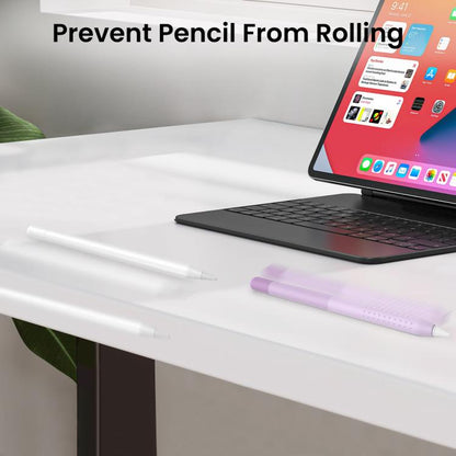 For Apple Pencil USB-C AhaStyle PT102-3 Stylus Gradient Color Silicone Pen Case(Pink) - Pencil Accessories by AhaStyle | Online Shopping UK | buy2fix