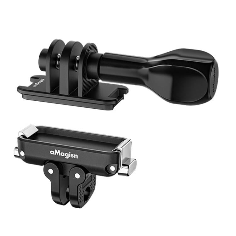 aMagisn Mini Quick Release Mount for Sports Cameras, Spec: 2-claw Base+3-claw Cover - Quick Release Plate by aMagisn | Online Shopping UK | buy2fix