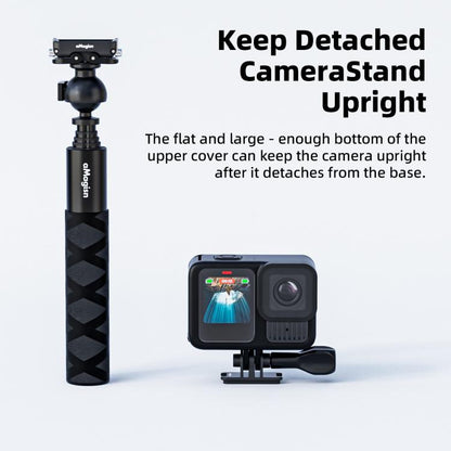 aMagisn Mini Quick Release Mount for Sports Cameras, Spec: 1/4 Inch Base + 1/4 Inch Cover - Quick Release Plate by aMagisn | Online Shopping UK | buy2fix