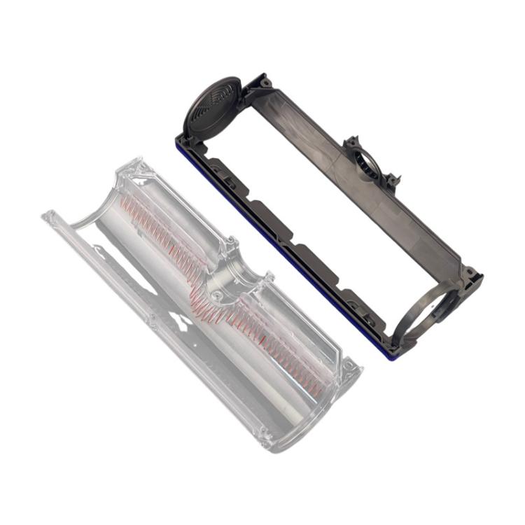 For Dyson V8 / V10 Vacuum Cleaner Anti-Tangle Direct Drive Floor Brushes Transparent Body Parts, Style: Shell Kits - For Dyson Accessories by buy2fix | Online Shopping UK | buy2fix