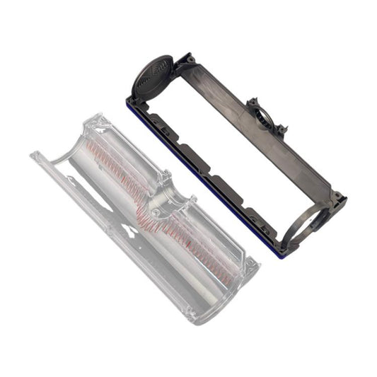 For Dyson V8 / V10 Vacuum Cleaner Anti-Tangle Direct Drive Floor Brushes Transparent Body Parts, Style: Shell Kits - For Dyson Accessories by buy2fix | Online Shopping UK | buy2fix