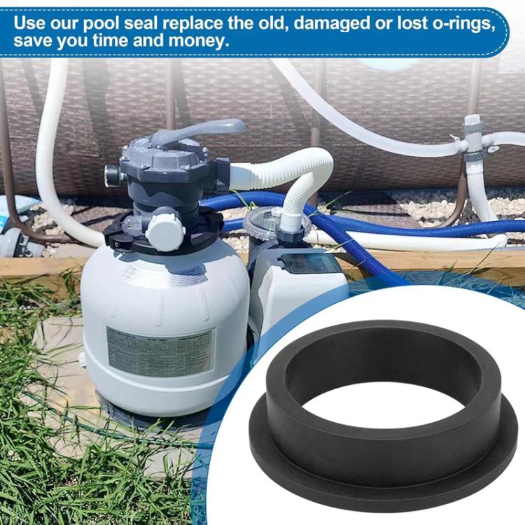 11228 For Intex Pool O-Ring Gasket Replacement Sand Filter Pump Motor Sealing Kit(Black) - Swimming Pool Parts by buy2fix | Online Shopping UK | buy2fix