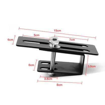 Car Luggage Rack Modification Fixing Clip Roof Spotlight Bracket Accessories(Black) - Roof Racks by buy2fix | Online Shopping UK | buy2fix