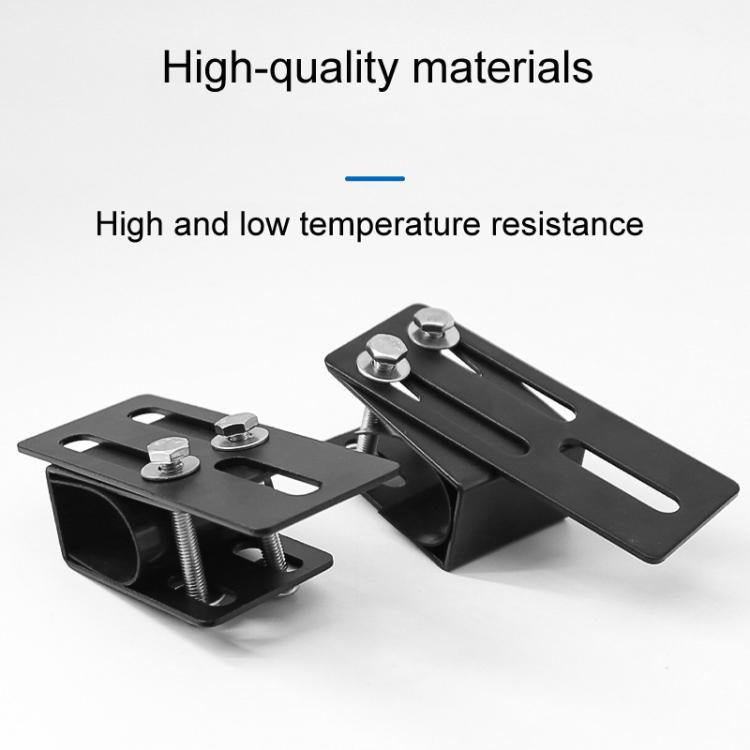 Car Luggage Rack Modification Fixing Clip Roof Spotlight Bracket Accessories(Black) - Roof Racks by buy2fix | Online Shopping UK | buy2fix