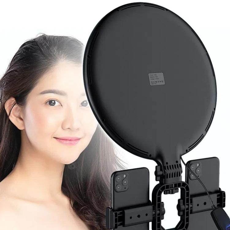 Live Streaming Fill Light LED Photography Lamp Mobile Phone Eye Protection Soft Light Selfie Lamp, Spec: 10inch（Black） - Ring Light by buy2fix | Online Shopping UK | buy2fix