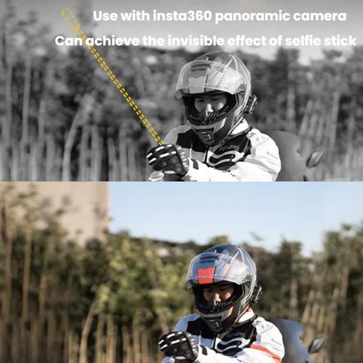 PGYTECH 96cm Aluminum Alloy Extended Sports Camera Selfie Stick(Black) - Extendable Pole by PGYTECH | Online Shopping UK | buy2fix