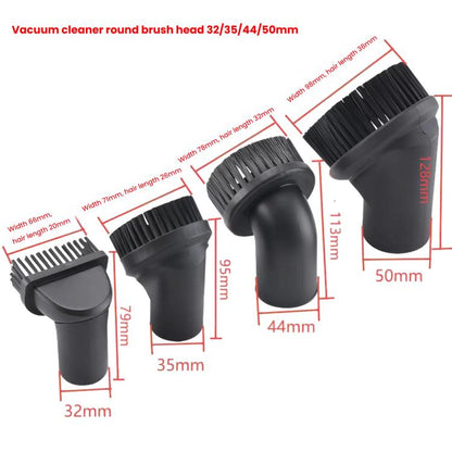 For Vacuum Cleaner Brush Head Accessories Suction Head Round Brush, Spec: 35x95mm - Other Accessories by buy2fix | Online Shopping UK | buy2fix