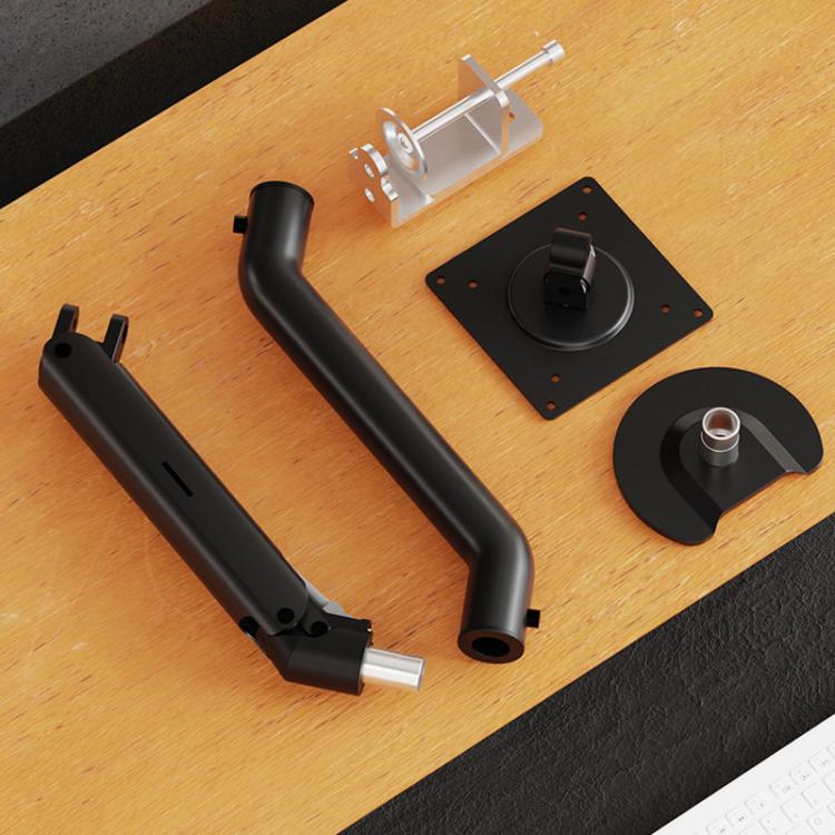 For 15-32 Inch Monitor Bracket Adjustable Gas Spring Computer Screen Desk Mount Stand(Black) - Laptop Stand by buy2fix | Online Shopping UK | buy2fix