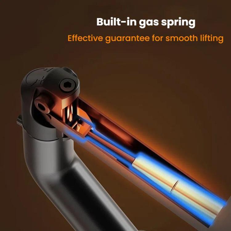 For 15-32 Inch Monitor Bracket Adjustable Gas Spring Computer Screen Desk Mount Stand(Black) - Laptop Stand by buy2fix | Online Shopping UK | buy2fix