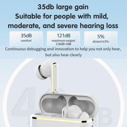 Smart Touch In-Ear Hearing Aid With Digital Charging Compartment(Black) - Hearing Aids by buy2fix | Online Shopping UK | buy2fix