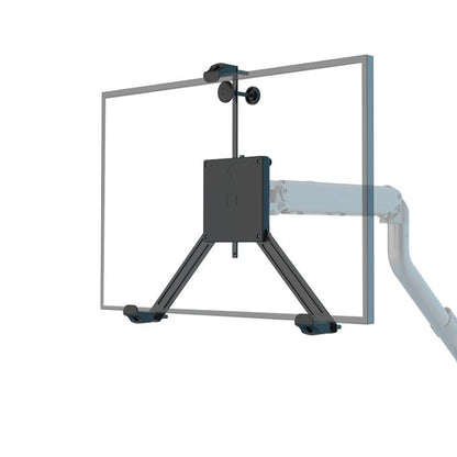 Holeless Monitor Mount for 17-32 Inch Screens Quick Installation and Removal Bracket(Black) - TV Brackets & Mounts by buy2fix | Online Shopping UK | buy2fix