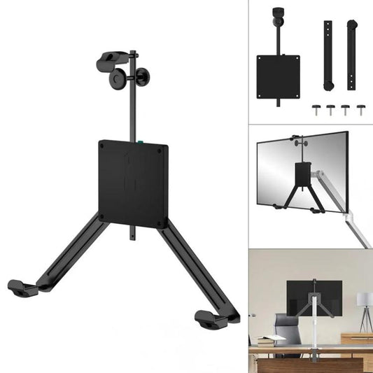 Holeless Monitor Mount for 17-32 Inch Screens Quick Installation and Removal Bracket(Black) - TV Brackets & Mounts by buy2fix | Online Shopping UK | buy2fix