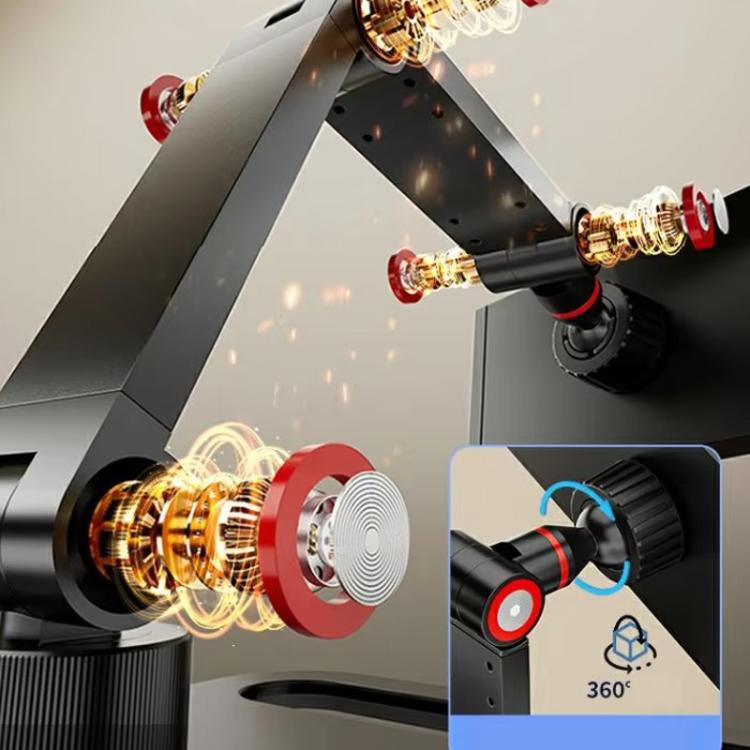 Portable Vesa Monitor Stand Height Adjustable Swivel Desk Mount For 17-Inch Screens(Black) - Laptop Stand by buy2fix | Online Shopping UK | buy2fix