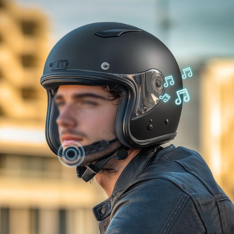 TW2S IPX5 Waterproof Noise Reduction Helmet Bluetooth Headset(Black) - Motorcycle Walkie Talkie by buy2fix | Online Shopping UK | buy2fix