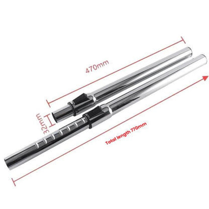 For 32mm Caliber Household Vacuum Cleaner Replacement Part Metal Telescopic Tube - Other Accessories by buy2fix | Online Shopping UK | buy2fix