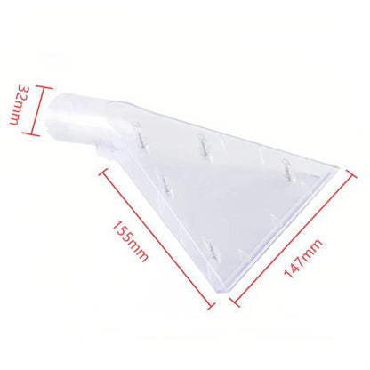 For 32mm Caliber Household Vacuum Cleaner Replacement Part Transparent Suction Tips - Other Accessories by buy2fix | Online Shopping UK | buy2fix