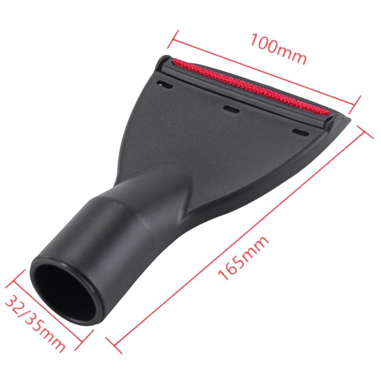 For 32mm Caliber Household Vacuum Cleaner Replacement Part Flat Suction Nozzle - Other Accessories by buy2fix | Online Shopping UK | buy2fix