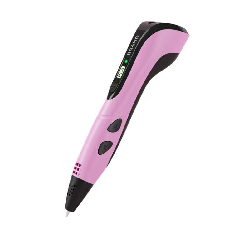 3D Printing Pen Kids Education Drawing DIY Doodle Stereoscopic Drawing 3D Pen(Pink) - 3D Printer by buy2fix | Online Shopping UK | buy2fix