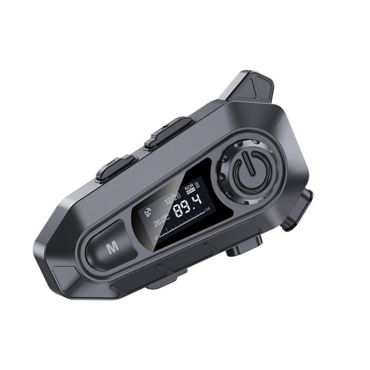 A1 IP67 Waterproof Motorcycle Helmet Noise Reduction Bluetooth Headset, Spec: Hard Mic - Motorcycle Walkie Talkie by buy2fix | Online Shopping UK | buy2fix