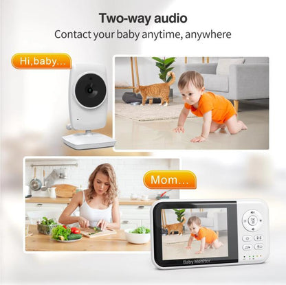 3.2 inch LCD Wireless Video Baby Monitor 2 Way Audio Talk Night Vision Surveillance Security Camera AU Plug - Baby Monitor by buy2fix | Online Shopping UK | buy2fix