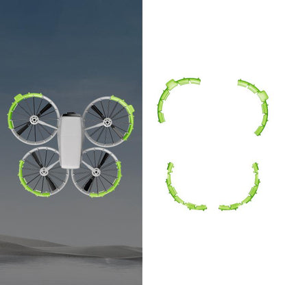For DJI Flip RCSTQ Paddle Impact Protector Cushioning Anti-scratch and Anti-bump Ring(Green) - Other by RCSTQ | Online Shopping UK | buy2fix