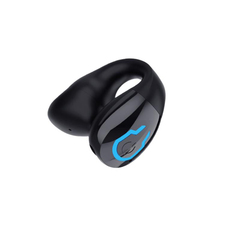 Bluetooth Earpiece Single Ear Clip-On Non-Intrusive Design Sports Headphones for Running(Black) - Sport Earphone by buy2fix | Online Shopping UK | buy2fix