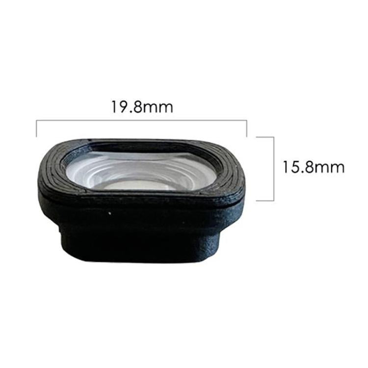 For DJI Flip RCSTQ 24mm100 Degree Wide Angle Filter Aluminum Alloy Frame Ultra Wide Angle(Wide Angle+Aluminum Frame) - Other by RCSTQ | Online Shopping UK | buy2fix