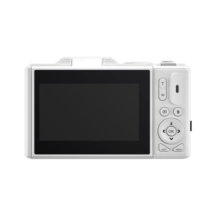 W1 5K HD Digital Camera 75MP 18X Digital Zoom WiFi Video Recorder With Flip Screen(White) - Video Cameras by buy2fix | Online Shopping UK | buy2fix