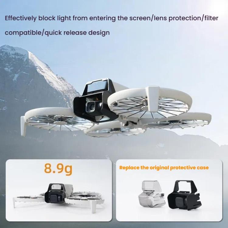 For DJI Flip RCSTQ Lens Hoods Dual Purpose Lens Cover(Lens Protection+Blackout) - Other by RCSTQ | Online Shopping UK | buy2fix