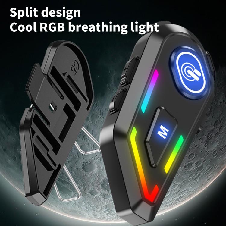 C5 IPX7 Waterproof Outdoor Cycling Noise Reduction Helmet Bluetooth Headset, Spec: Soft and Hard Mics - Motorcycle Walkie Talkie by buy2fix | Online Shopping UK | buy2fix