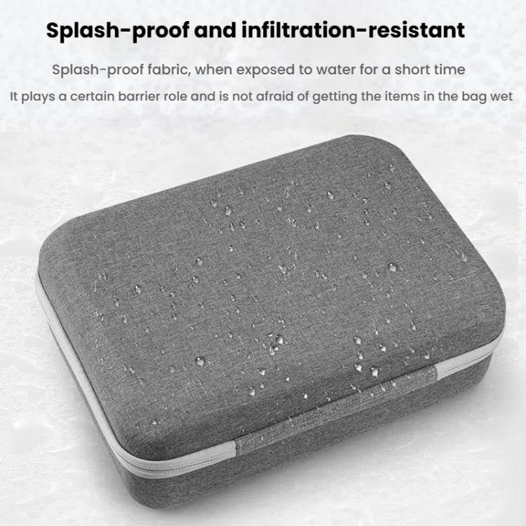 For DJI Flip XFJI Smooth Fly Portable Storage Bag Handheld Shoulder Bag(Gray) - Other by XFJI | Online Shopping UK | buy2fix