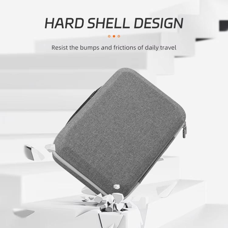 For DJI Flip XFJI Smooth Fly Portable Storage Bag Handheld Shoulder Bag(Gray) - Other by XFJI | Online Shopping UK | buy2fix