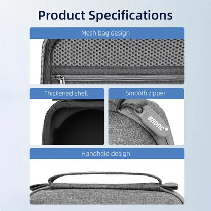 For DJI Flip BRDRC Organizer Bag Drone Portable Tote, Spec: Host Bag+RC2 Bag - Other by BRDRC | Online Shopping UK | buy2fix