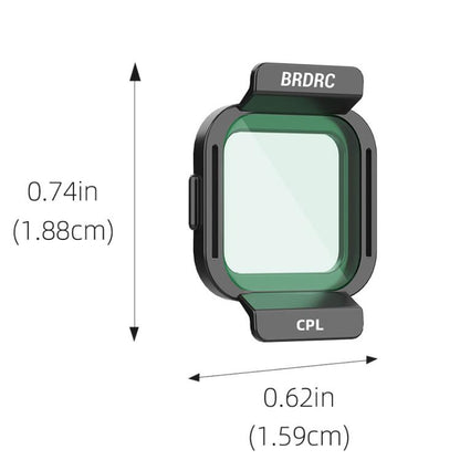 For DJI Flip BRDRC Lens Filters Protective Lens Accessories, Style: ND8 - Other by BRDRC | Online Shopping UK | buy2fix