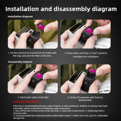 For DJI Flip BRDRC Lens Filters Protective Lens Accessories, Style: ND16 - Other by BRDRC | Online Shopping UK | buy2fix